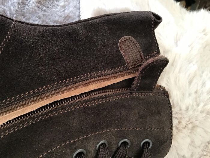 Bottine en cuir marron mixte taille 32 marque Bi Key (0124) - photo numéro 9