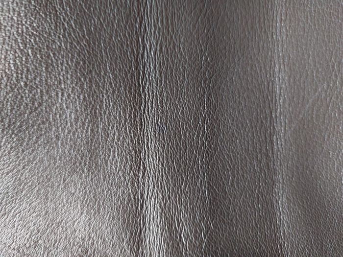 Jupe en cuir marron glacé taille 34-36 - photo numéro 5