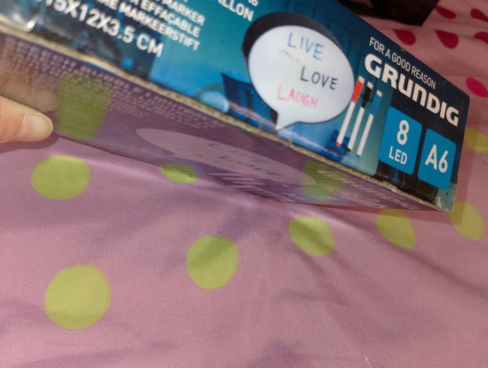 Caisson lumineux bulle A6 neuf Grundig - photo numéro 5