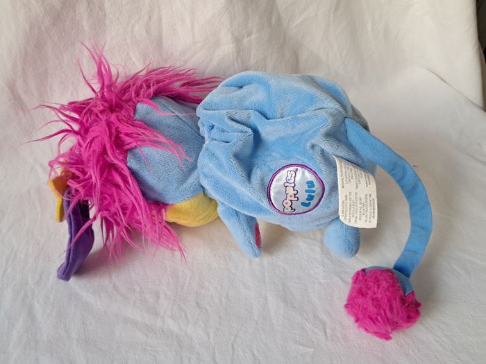 Peluche nounours lulu popples Spinmaster 2015 hauteur 24 cm - photo numéro 2