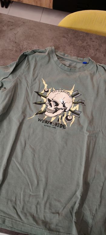 t-shirt manches courtes jack and jones