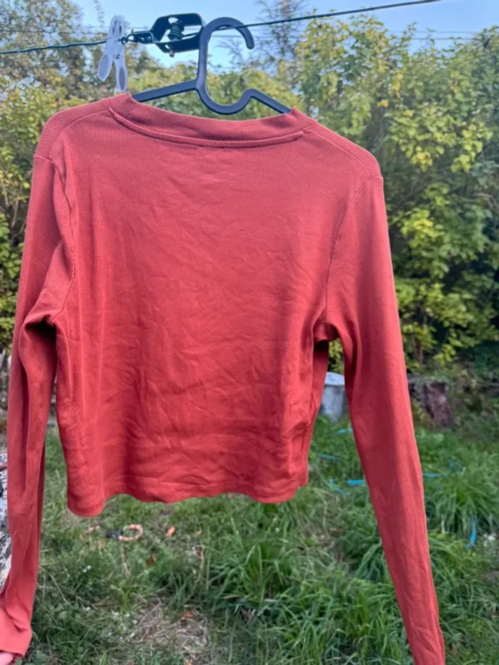 T shirt manche longue court Pimkie - photo numéro 3