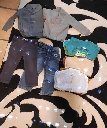 Lot de vêtements garçons