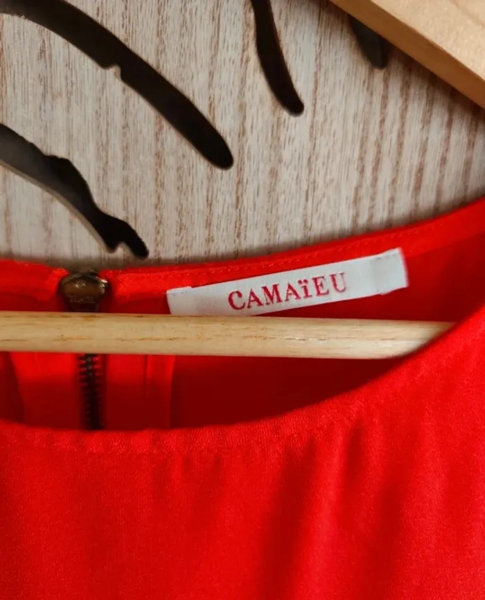 Robe fluide bas arrondi T 38 Camaïeu - photo numéro 9