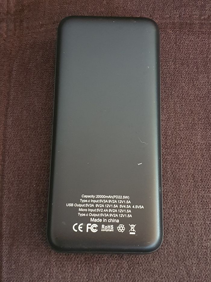 Power bank 20000mah - photo numéro 5