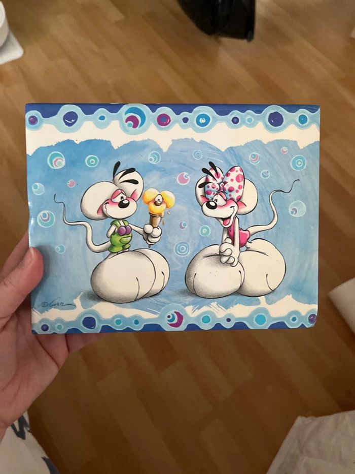 Boîte diddl avec crayon
