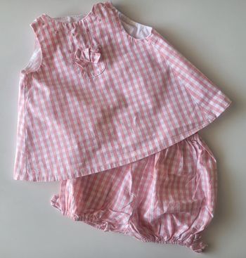 Ensemble vichy 6 mois jacadi