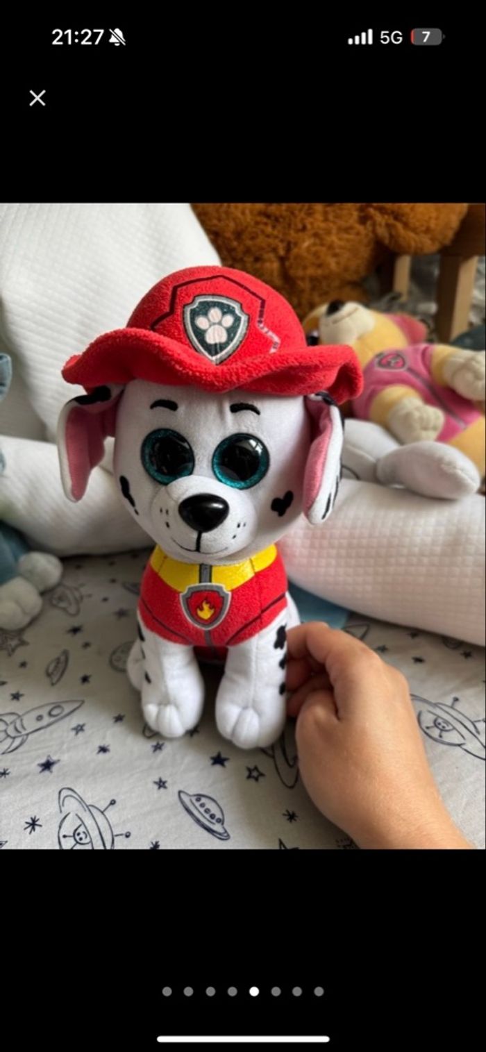 Pat patrouille peluches - photo numéro 2