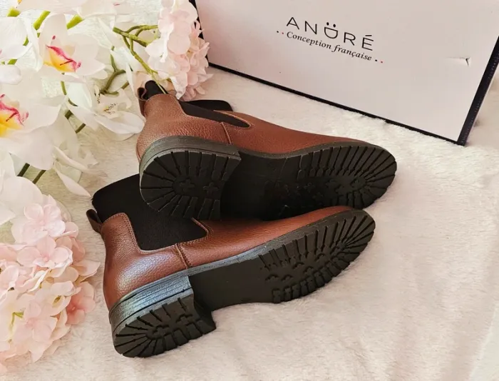 Bottes Bottines Chelsea Cuir André T34 - photo numéro 2