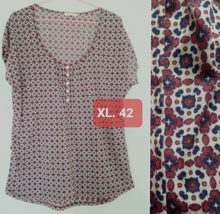 Belle blouse. Très bon état. Taille XL.  Camaïeu