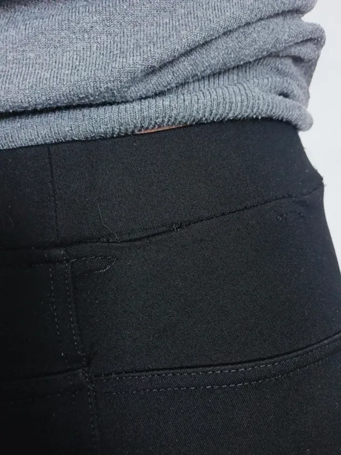 Legging noir à zippes Daysie T34 B*91 - photo numéro 3