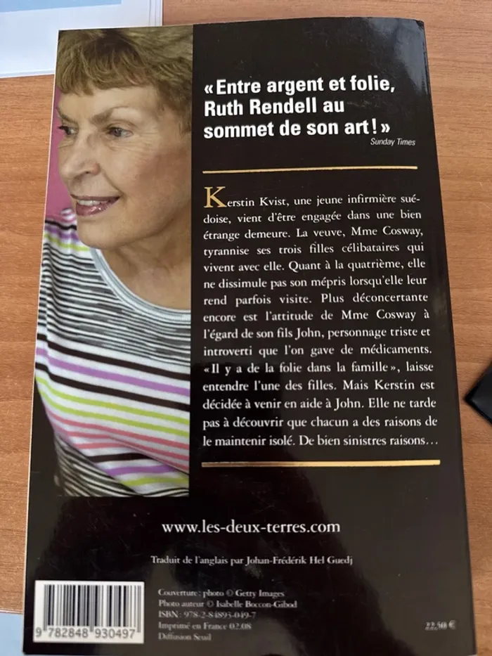 Ruth Rendell 2 doigts de mensonge - photo numéro 2