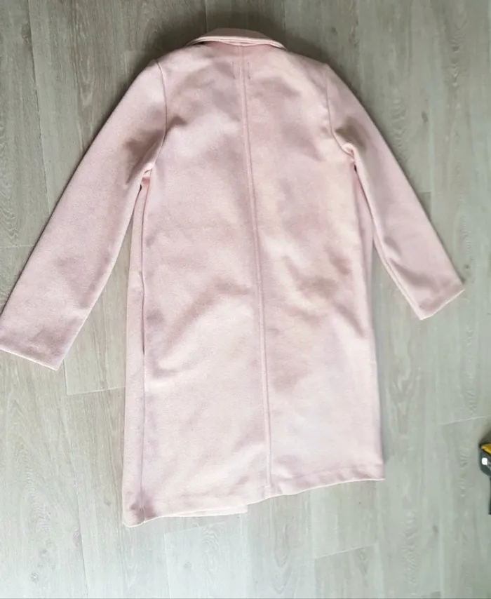 Manteau rose Zara taille M - neuf - photo numéro 4