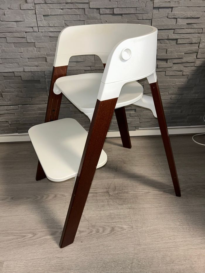 Chaise Stokke Steps marron - photo numéro 2
