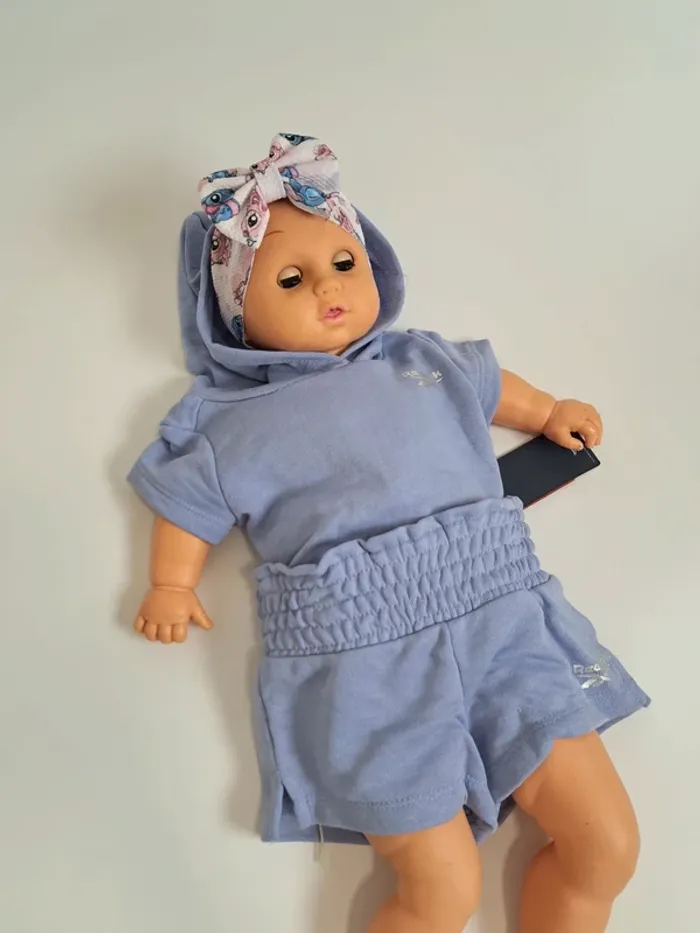 Reebok ensemble violet 18mois +cadeau bandeau - photo numéro 2