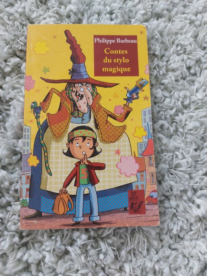 Livre/roman enfant "Contes du stylo magique" Philippe Barbeau