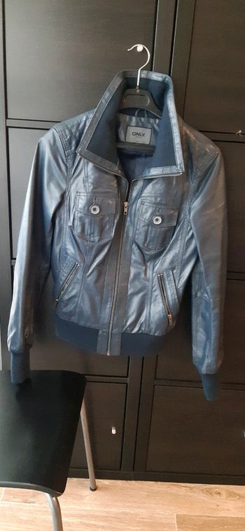 Blouson bleu Marine Only