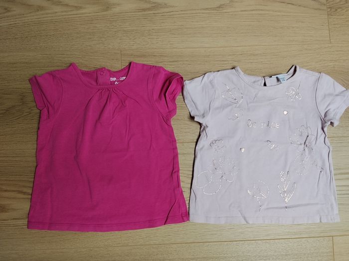 Lot 10 t-shirts manches courtes 18 mois - photo numéro 10