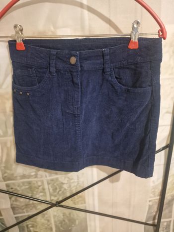 Jupe velour 10 ans
