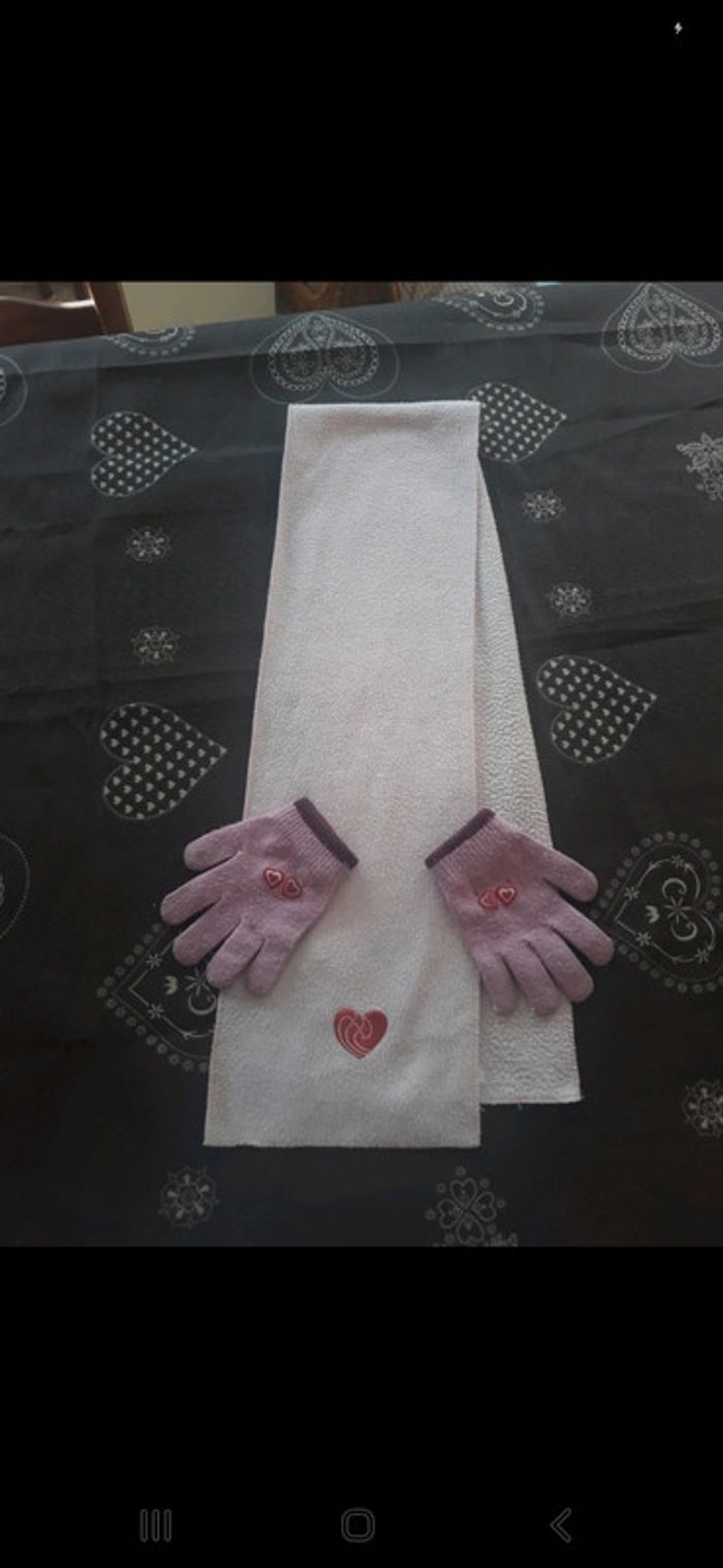 Écharpe et gants