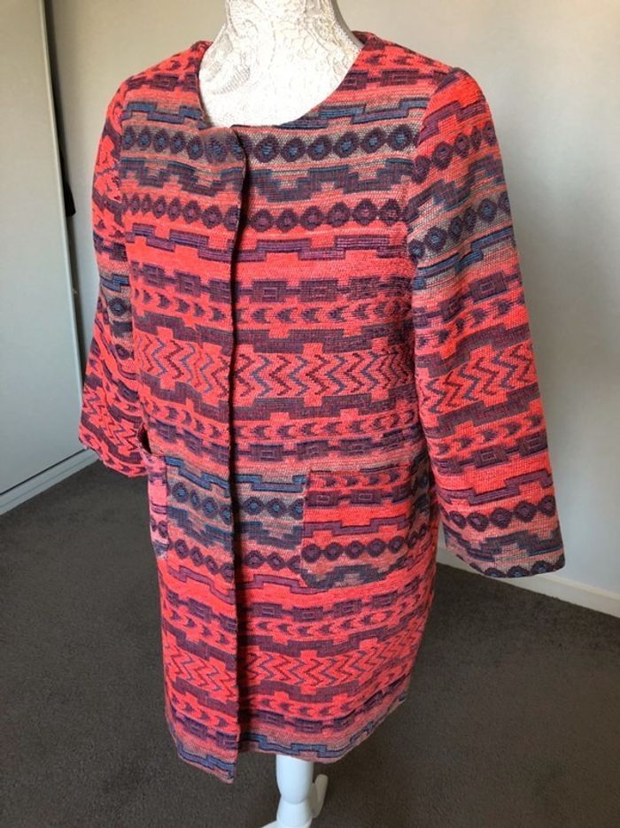 Manteau Parfait Etat coloré taille M - photo numéro 3