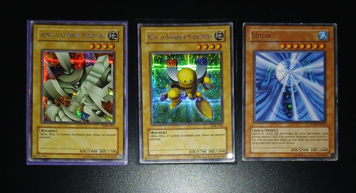 Lot cartes Yu-Gi-Oh Rétro éditions 1996 - photo numéro 1