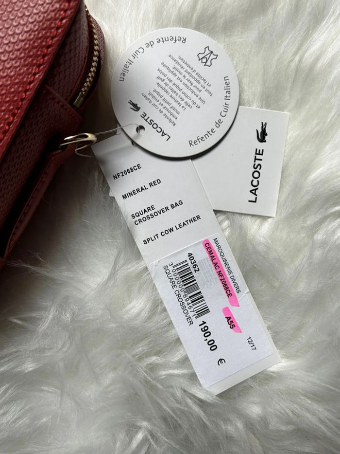 Sac Lacoste neuf avec étiquettes - photo numéro 8
