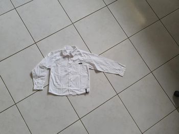 Chemise blanche garçon 8 ans neuf lc5