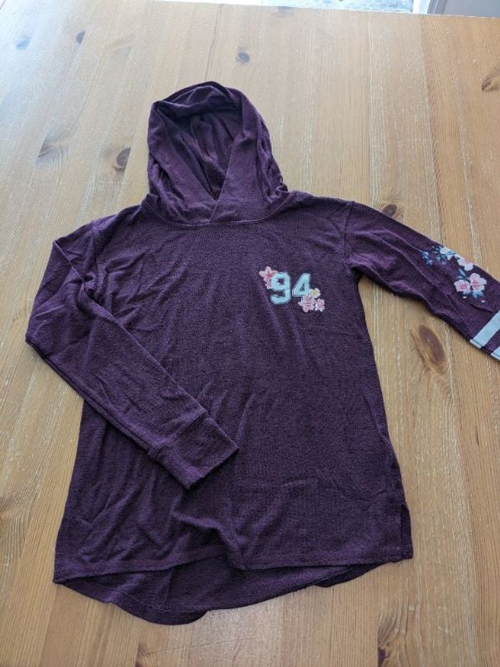 Sweat fin fille 8-10ans