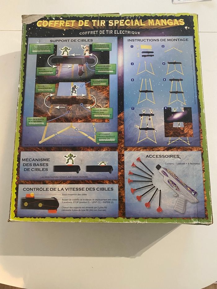 Coffret de Tir Spécial Mangas Vintage - photo numéro 2