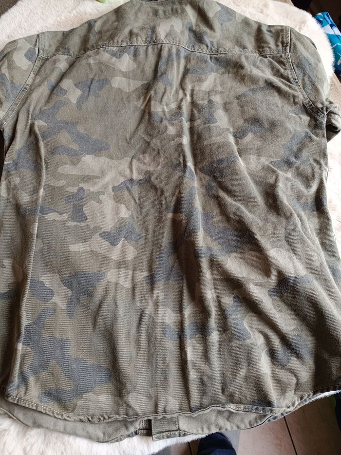 Chemise militaire kaki - photo numéro 2