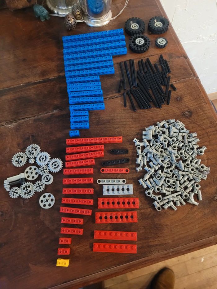 Vends lot de pièces lego technics vintage 80s