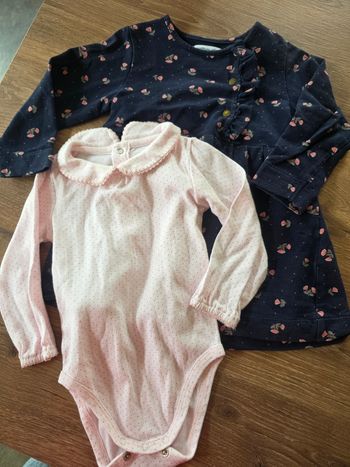 Robe et body 18 mois