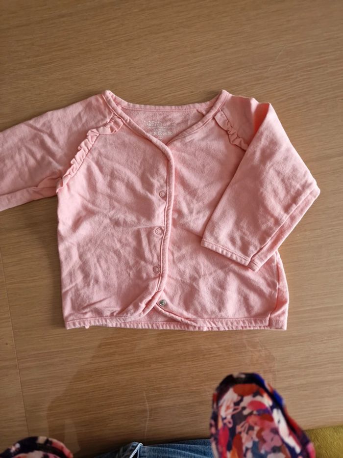 Gilet couleur pêche corail