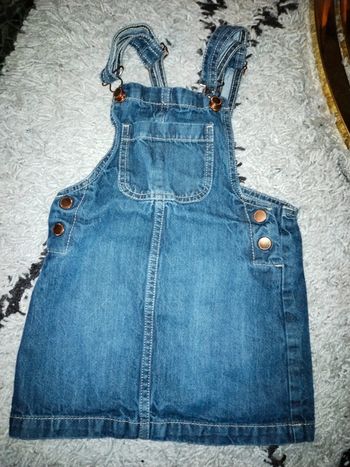 Robe en jean salopette Kiabi 3/4 ans