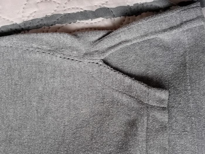 Pull manches courtes selfie gris fille 10 ans TAO - photo numéro 13