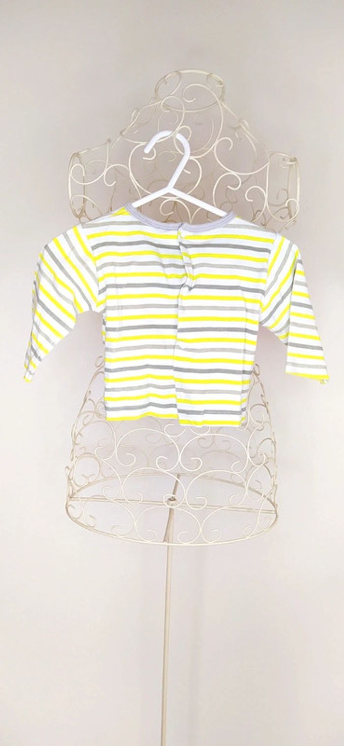 T-shirt rayé 6 mois - photo numéro 2