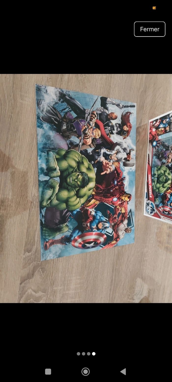 Puzzle Avengers 100 pièces - photo numéro 4