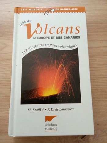 M. Krafft / F. D. de Larouzière 🫧 Guide des volcans d'Europe et des canariesE