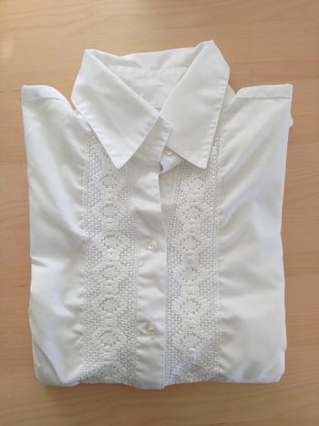 Chemise détails dentelles 40