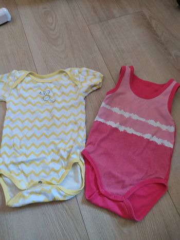 Lot de 2 bodies été