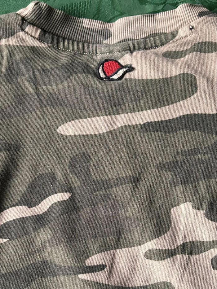 Pull sweat camouflage kaki 8 ans garçon Sturdy - photo numéro 5