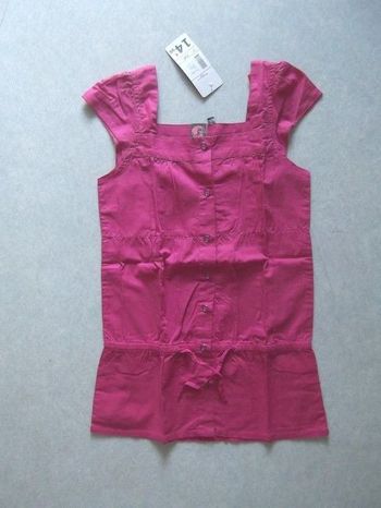 Chemisier rose sans manche