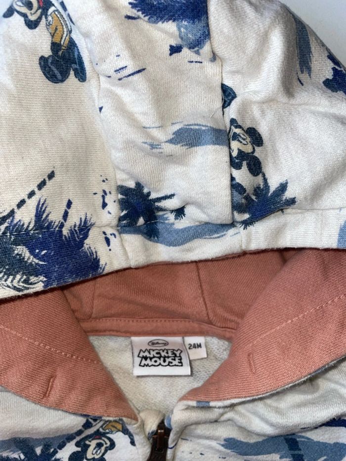 Gilet zippé Mickey 2 ans - photo numéro 3