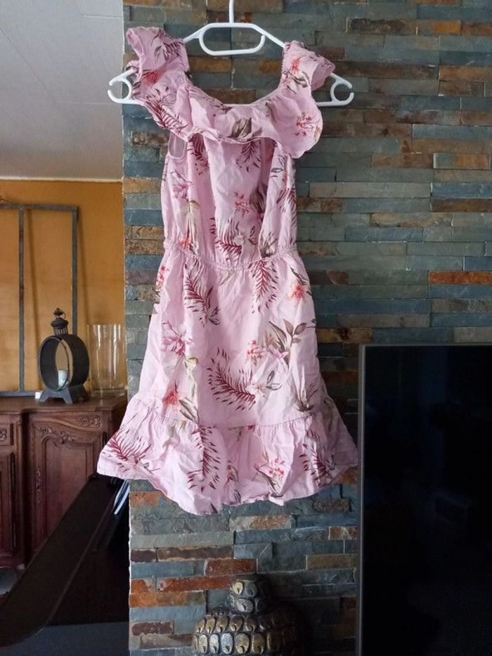 Robe été manches courtes fille 10 ans MNG