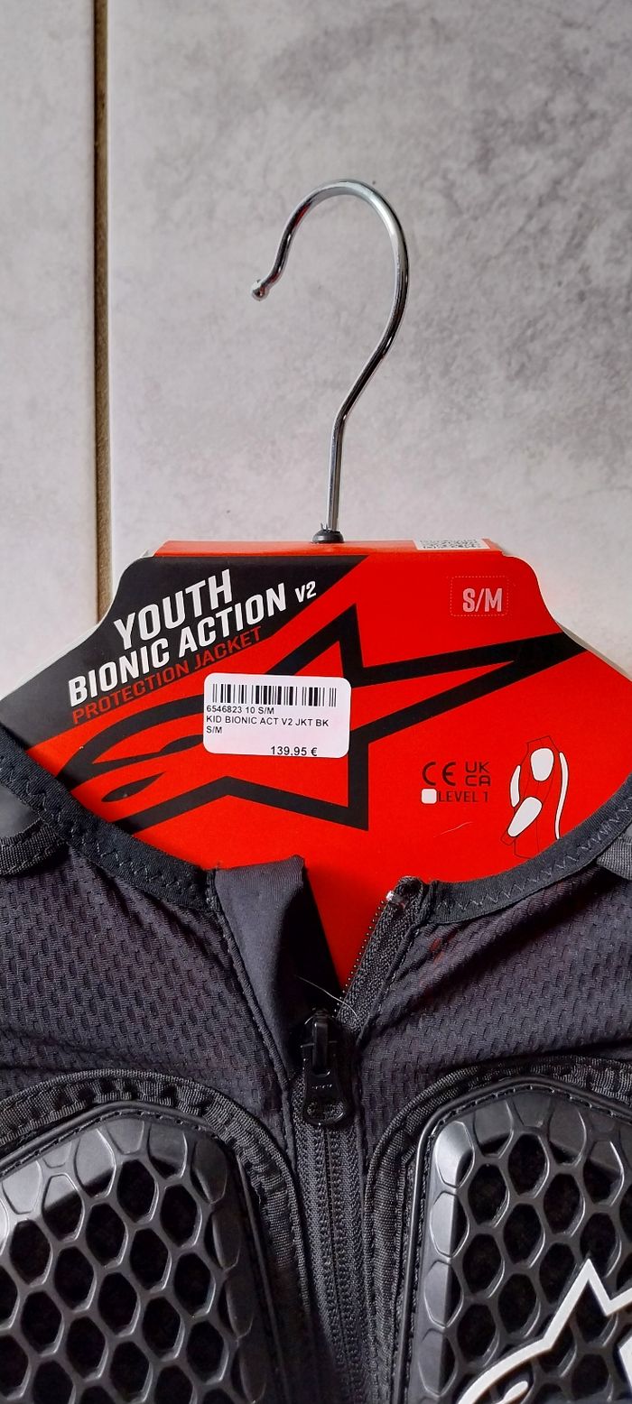 Gilet protection bmx motocross - photo numéro 3