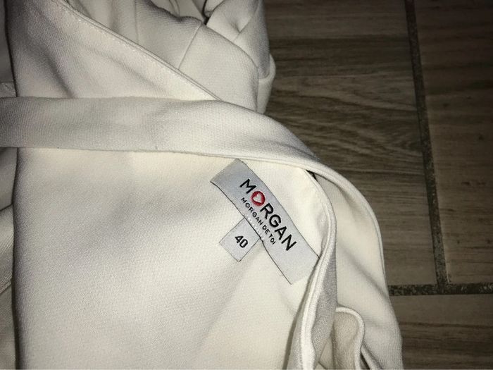 Robe blanche Morgan 40 - photo numéro 10