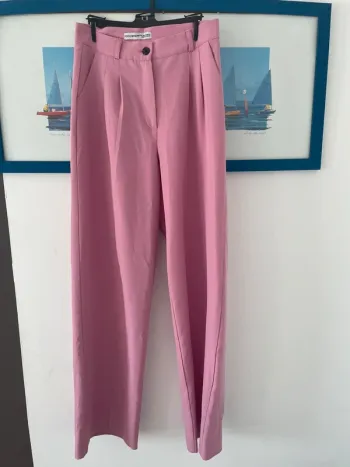 Pantalon léger fluide et évasé 100%coton