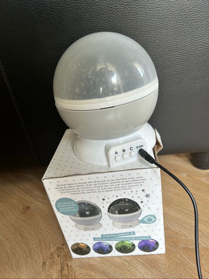 Veilleuse étoile multicolore - photo numéro 2