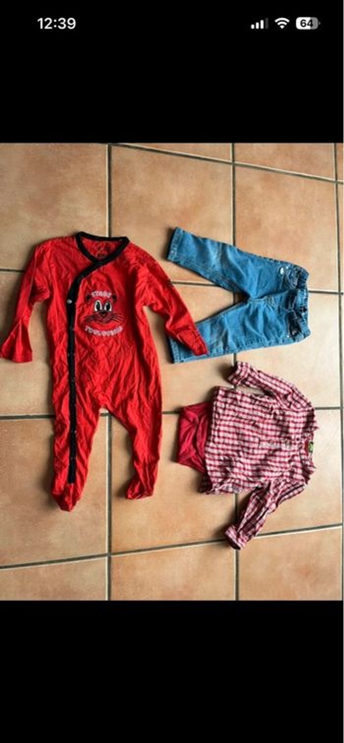 Lot vêtement garçon 18 mois - photo numéro 3